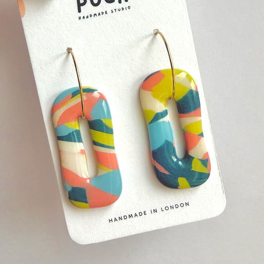 Glamouflage Hoop Earrings