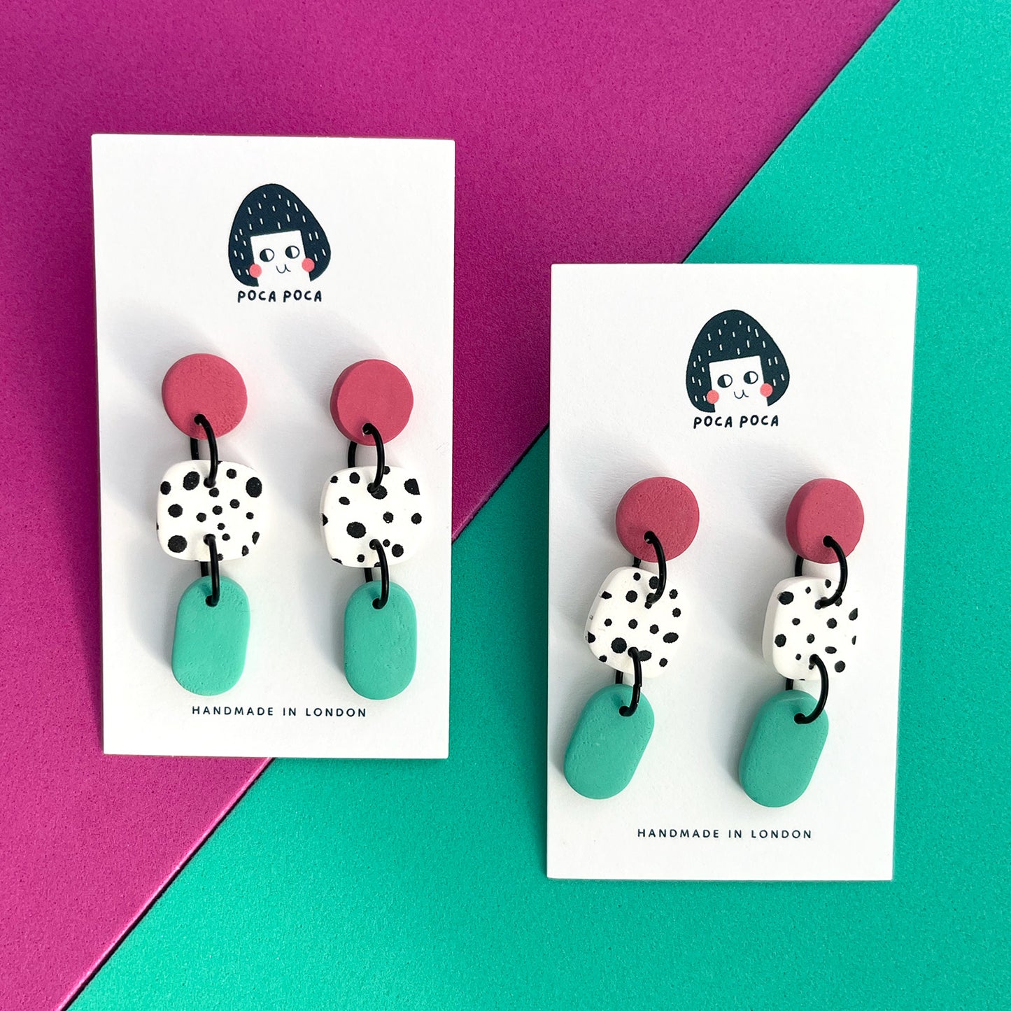 Pop Dots Trio Square