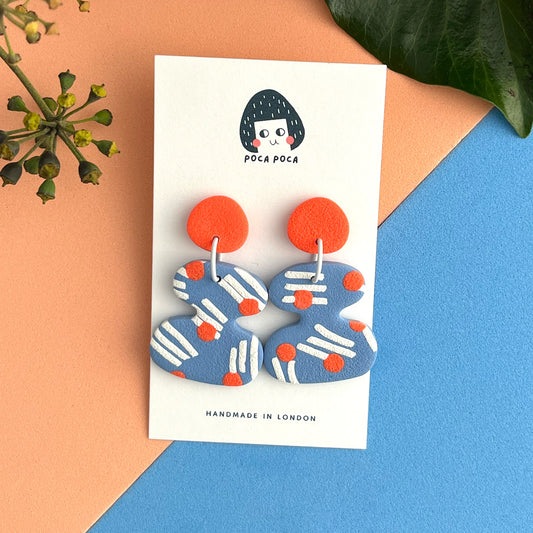 Ocean Sunset Drop Earrings