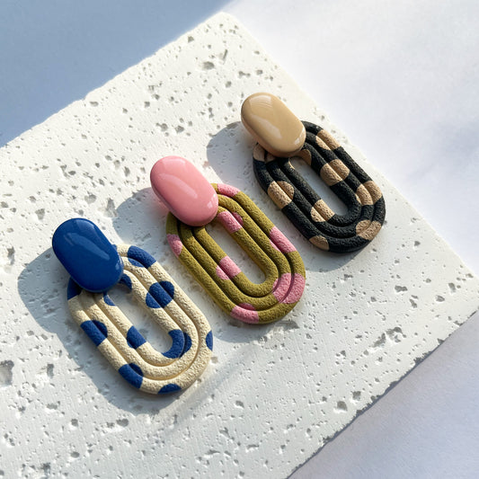 Polka Pop Stud Earrings