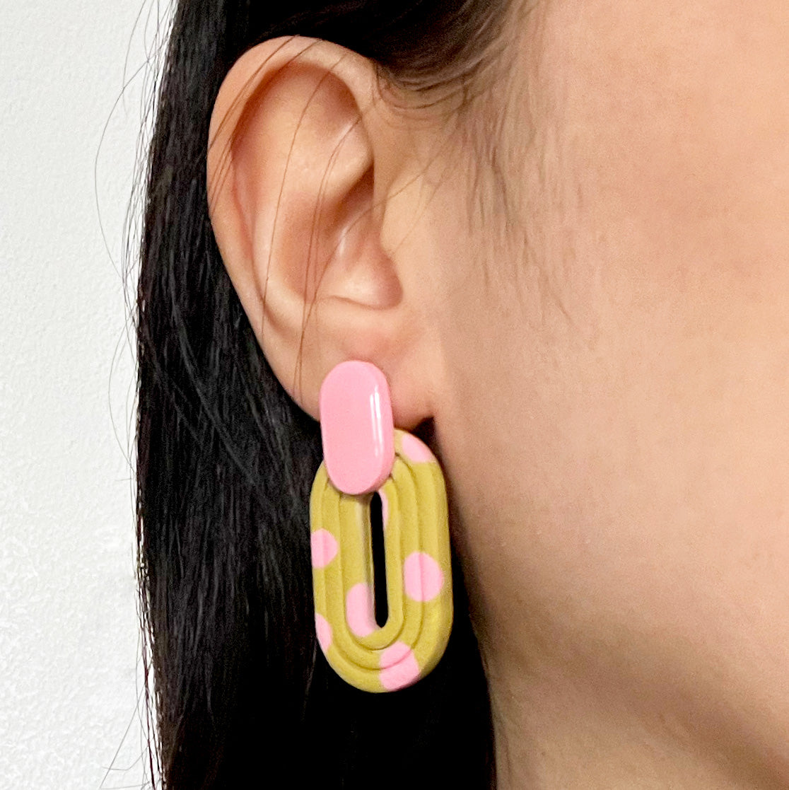 Polka Pop Stud Earrings