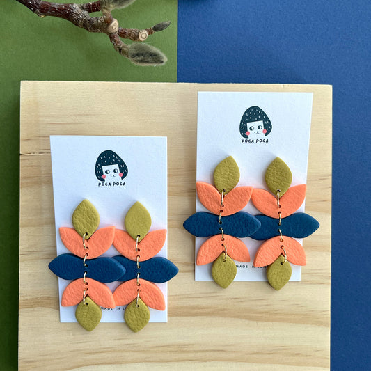 Blossom Drops Statement Earrings