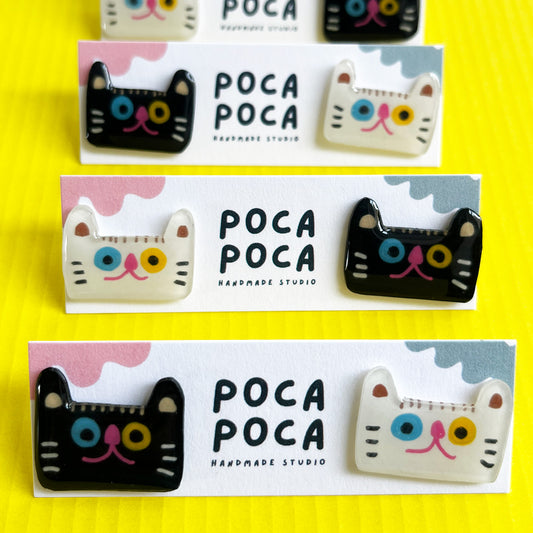 Meowgical Pair Stud Earrings