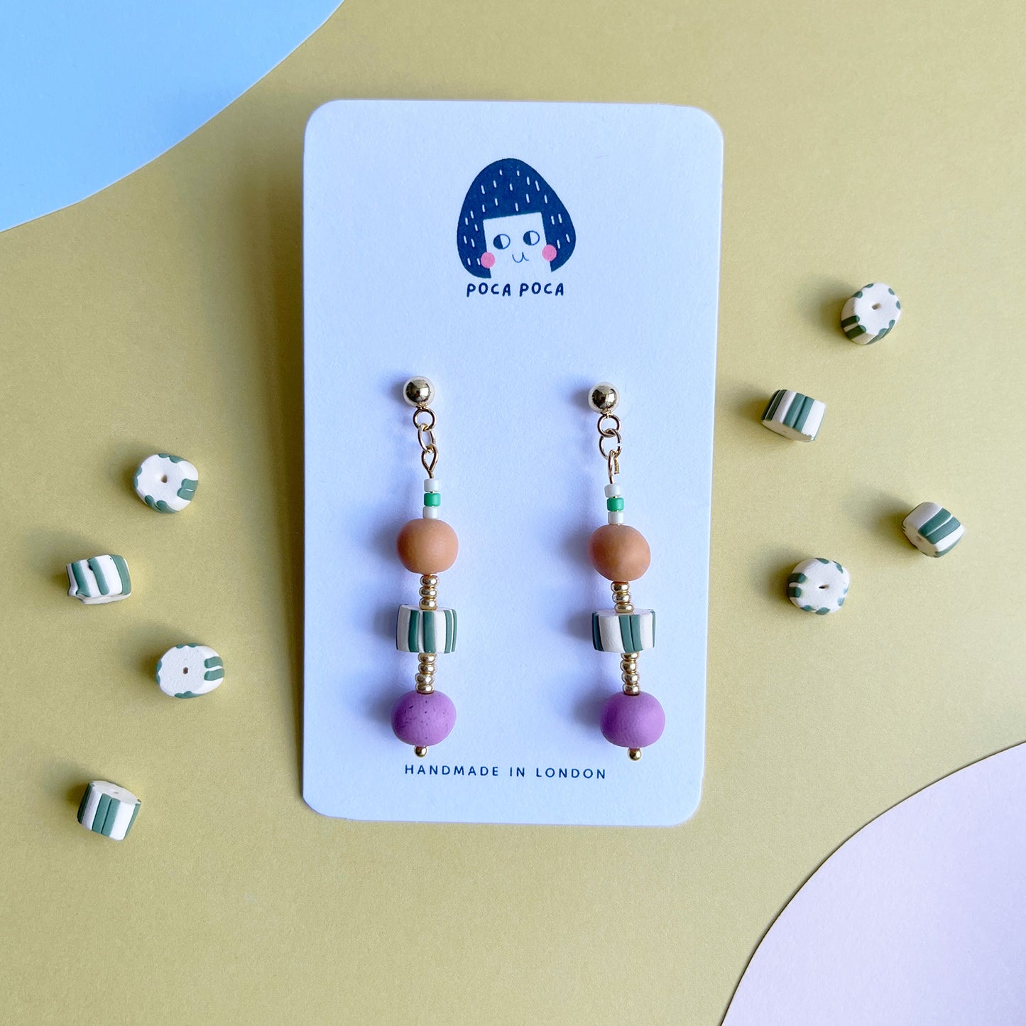 Bubbly Trio Dangle Earrings