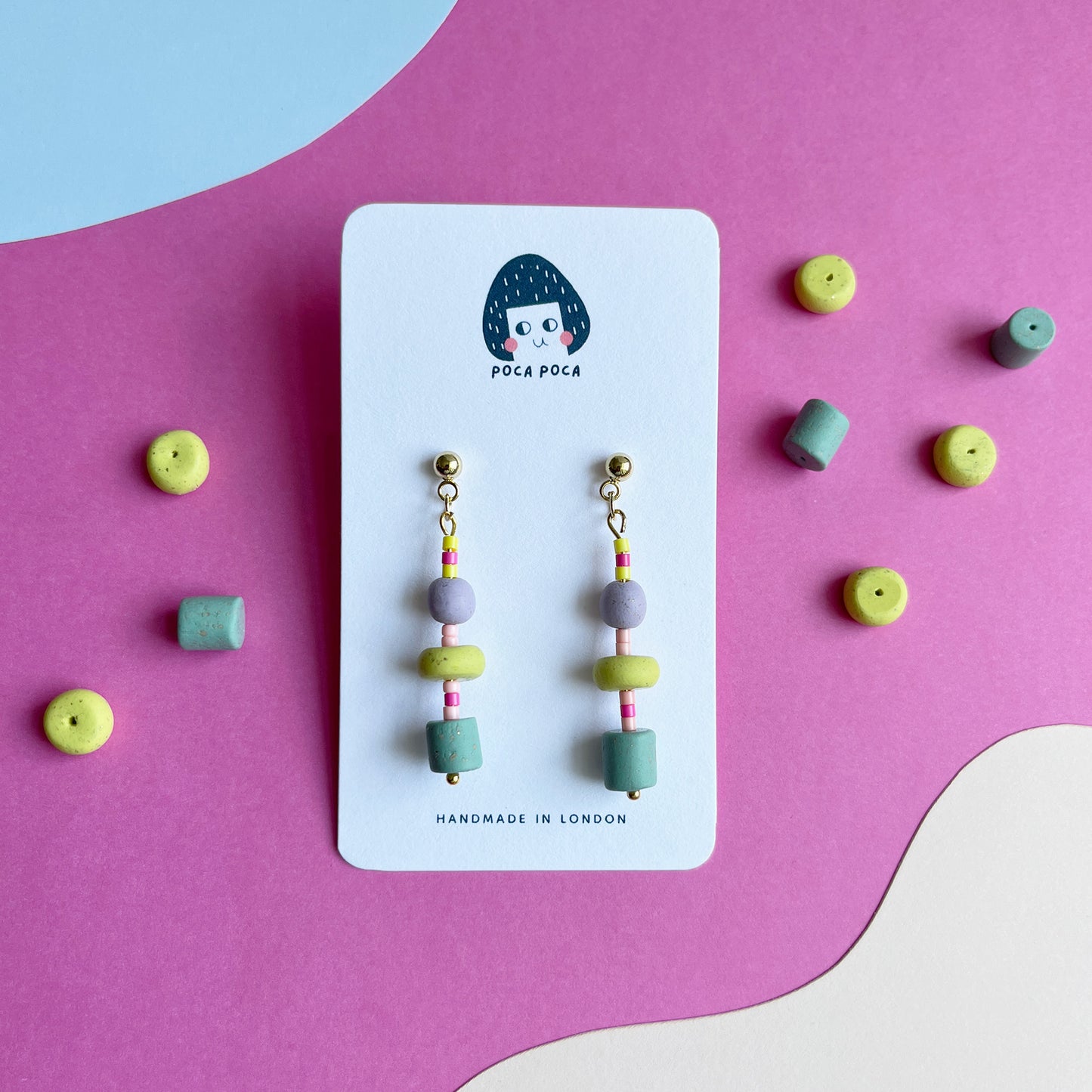 Bubbly Trio Dangle Earrings
