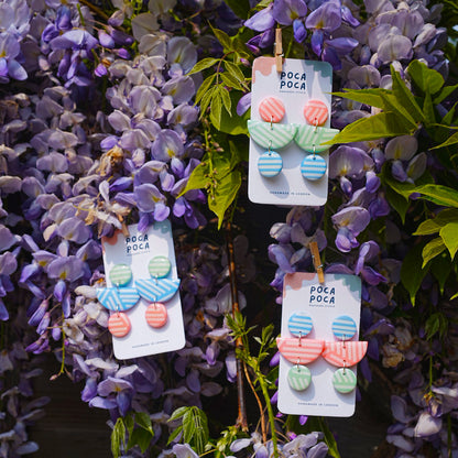Pastel Daydream Drop Earrings