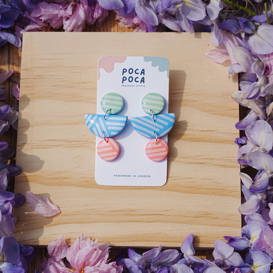 Pastel Daydream Drop Earrings