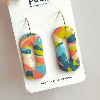 Glamouflage Hoop Earrings