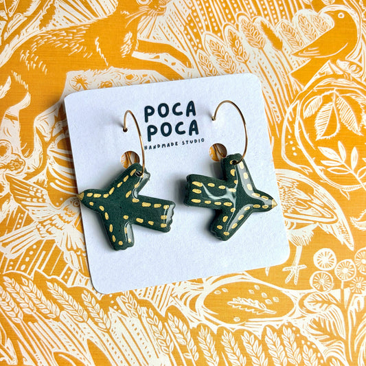 Echo of Sky | Hoop Earrings