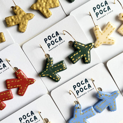 Echo of Sky Hoop Earrings