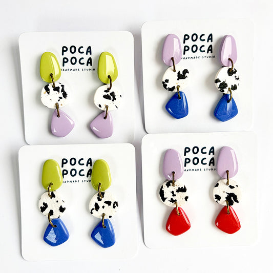 Speckle & Shine | Drop Earrings