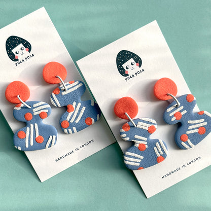 Ocean Sunset Drop Earrings