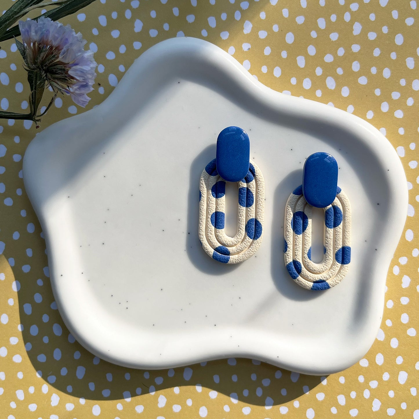 Polka Pop Stud Earrings