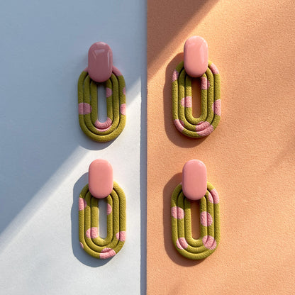 Polka Pop Stud Earrings