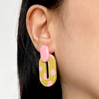 Polka Pop Stud Earrings