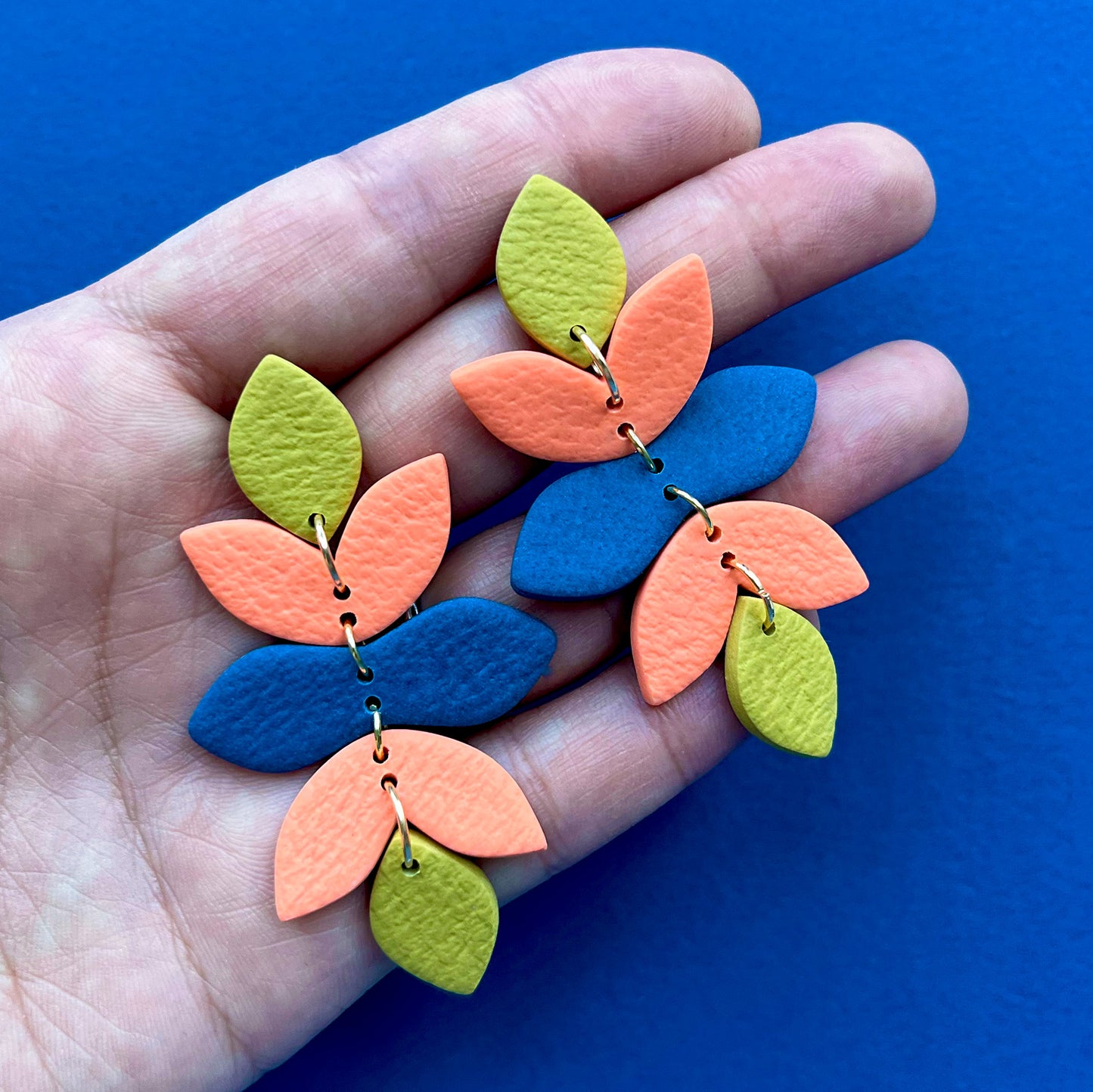 Blossom Drops Statement Earrings