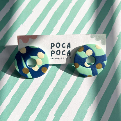 Cosmic Tide Stud Earrings