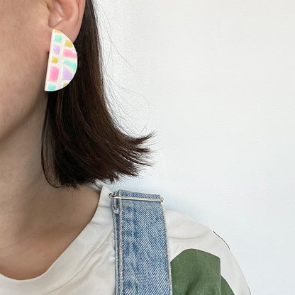 Pastel Party Stud Earrings