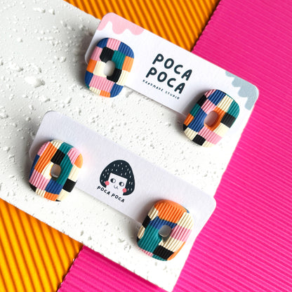 Mod Square | Stud Earrings