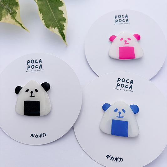 Onigiri Panda Pin Badge