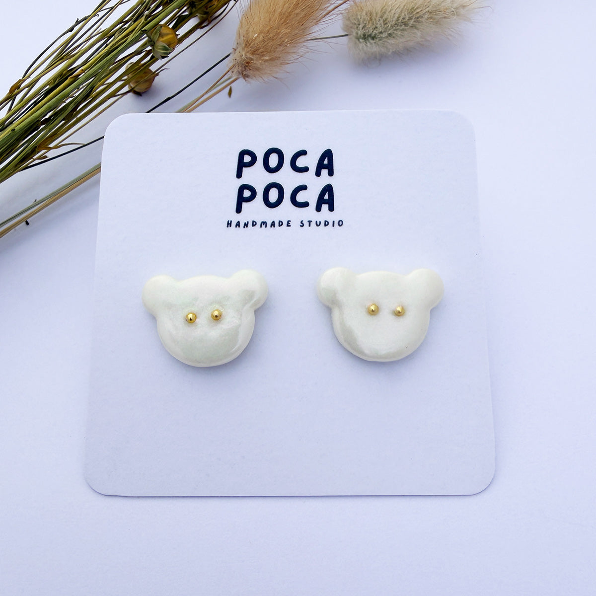 Pearly Animal Studs