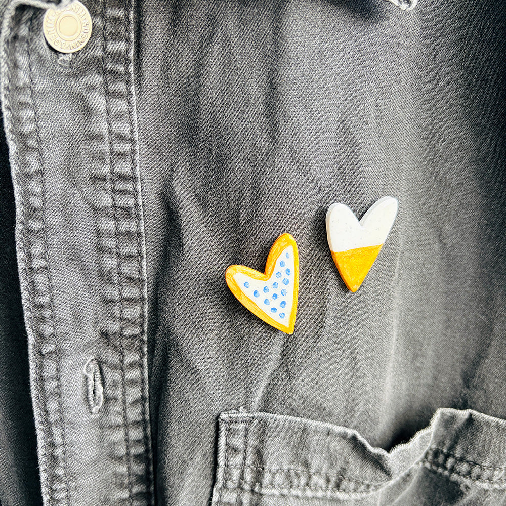 Pocket Heart Pin Badge