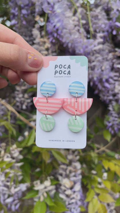 Pastel Daydream Drop Earrings