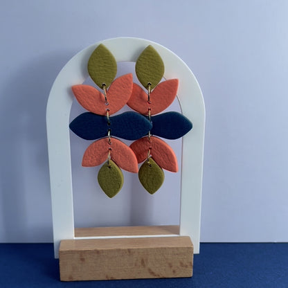 Blossom Drops Statement Earrings