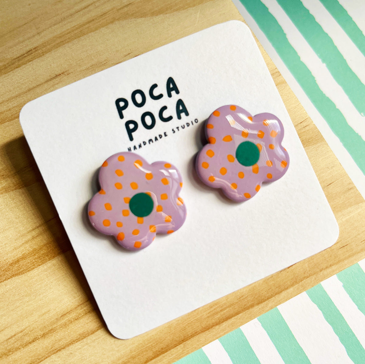 Flower Party Stud Earrings